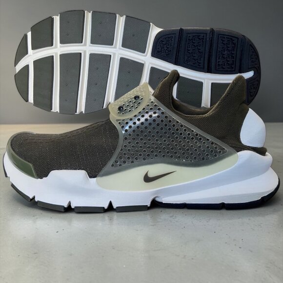 Nike Sock Dart x Fragment (2014) Dark Loden Mens Shoes Size 12 728748 300 NEW